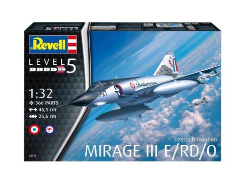 Przejdź do produktu REVELL 03919 - 1:32 Dassault Mirage III E