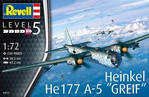 Przejdź do produktu REVELL 03913 - 1:72 Heinkel He177 A-5 Greif