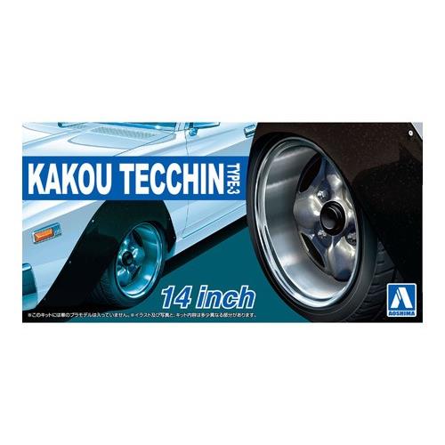 Przejdź do produktu AOSHIMA 05469 - 1:24 Felgi + Opony Tecchin Type 3 14 inch