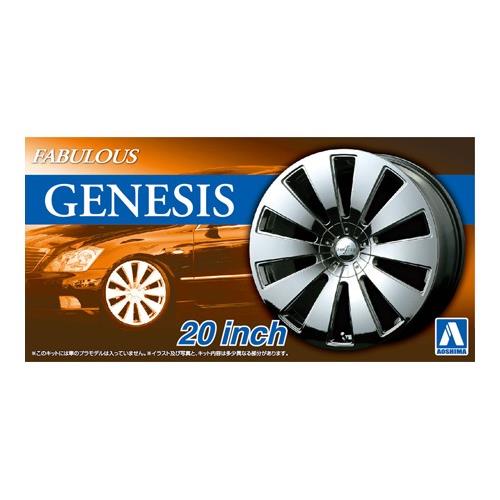Przejdź do produktu AOSHIMA 05466 - 1:24 Felgi + Opony Fabulous Genesis 20 inch