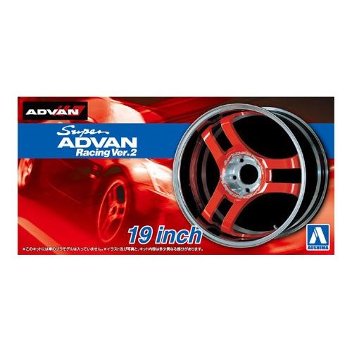 Przejdź do produktu AOSHIMA 05460 - 1:24 Felgi + Opony Super Advan Racing 19 inch