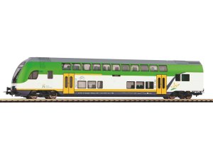 PIKO 58807 H0 - Wagon piętrowy sterowniczy Koleje Mazowieckie 2 kl.