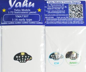 YAHU YMA7307 - 1:72 Polikarpov I-16 Early tablica przyrządów