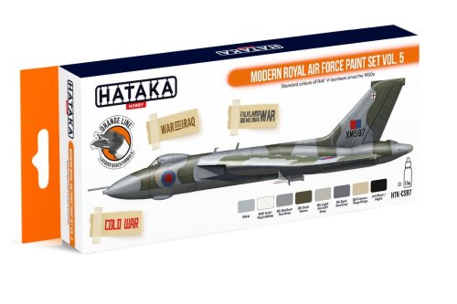 Przejdź do produktu HATAKA CS97 - Zestaw farb Modern Royal Air Force vol.5