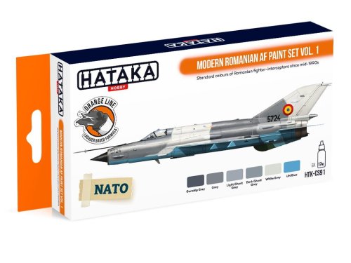 Przejdź do produktu HATAKA CS91 - Zestaw farb Modern Romanian AF paint vol.1