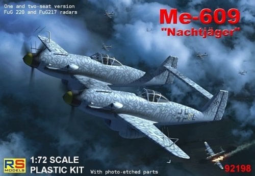 Przejdź do produktu RS MODELS 92198 - 1:72 Me-609 Nachtjager