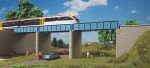 AUHAGEN 11442 H0 - Most kolejowy z dźwigarów blaszanych długi