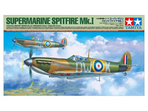 Przejdź do produktu TAMIYA 61119 - 1:48 Supermarine Spitfire Mk.I