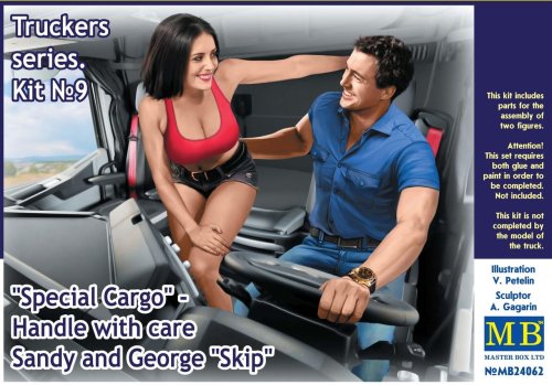 Przejdź do produktu MASTER BOX 24062 - 1:24 Special Cargo - Handle with care Sandy and George Skip