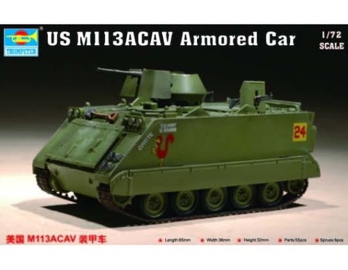 Przejdź do produktu TRUMPETER 07237 - 1:72 US M 113ACAV Armored Car