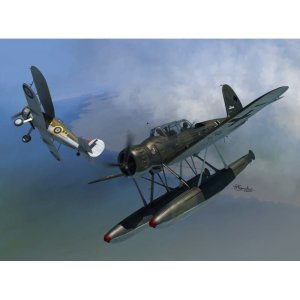 SWORD 72120 - 1:72 Ar 196A-2 versus Sea Gladiator over Norway