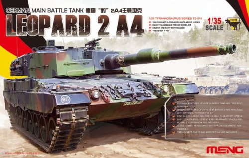 Przejdź do produktu MENG MODEL TS016 - 1:35 German Main Battle Tank Leopard 2 A4