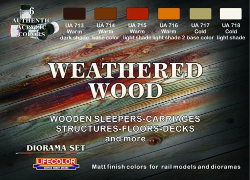 Przejdź do produktu LIFECOLOR CS 20 - Weathered Wood