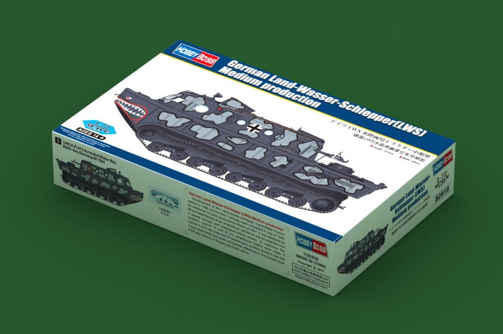 Przejdź do produktu HOBBY BOSS 82919 - 1:72 German Land-Wasser-Schlepper (LWS) Medium production