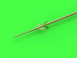 MASTER AM-144-027 - 1:144 MiG-21 SM/M/MF/bis Fishbed rurka Pitota