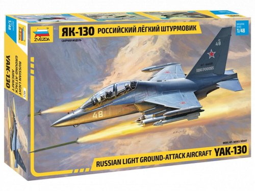 Przejdź do produktu ZVEZDA 4821 - 1:48 Yak-130 Russian Light Ground Attack Aircraft