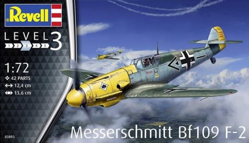 Przejdź do produktu REVELL 03893 - 1:72 Messerschmitt Bf 109 F-2