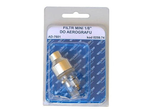 Przejdź do produktu ADLER AD-7601 - Mini filtr odwadniacz 1/8 cala do aerografu