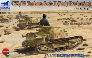 BRONCO CB 35125 - 1:35 CV3/33 Tankette Serie II (Early Production)