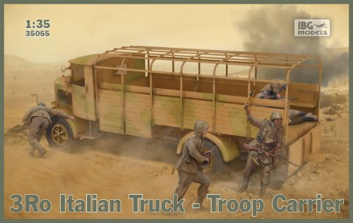 Przejdź do produktu IBG 35055 - 1:35 3Ro Italian Truck - Troop Carrier
