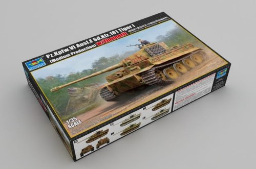 Przejdź do produktu TRUMPETER 09539 - 1:35 Pz.Kpfw.VI Ausf.E Sd.Kfz.181 Tiger I (Medium Production) w/ Zimmerit