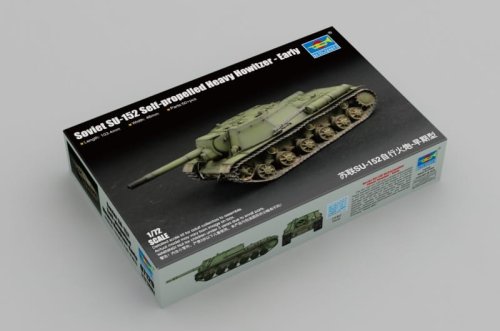Przejdź do produktu TRUMPETER 07129 - 1:72 Soviet SU-152 Self-propelled Heavy Howitzer Early