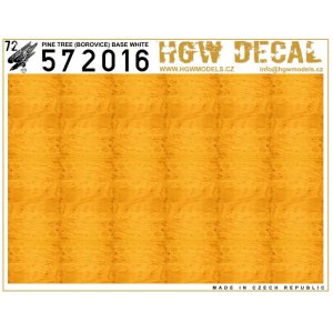 HGW 572016 - 1:72 Bright Pine Tree - Base White