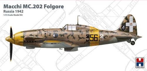 Przejdź do produktu HOBBY 2000 72007 - 1:72 Macchi MC.202 Folgore - Russia 1942