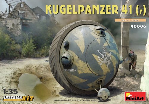 Przejdź do produktu MINIART 40006 - 1:35 Kugelpanzer 41( r ) w / interior