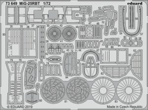 EDUARD 73649 - 1:72 MiG-25RBT