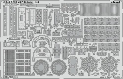Przejdź do produktu EDUARD 49949 - 1:48 F-15C MSIP II interior