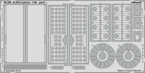 Przejdź do produktu EDUARD 48982 - 1:48 B-25G exterior