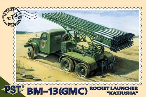 Przejdź do produktu PST 72042 - 1:72 BM-13 Rocket Launcher Katjusha (on the base of GMC)