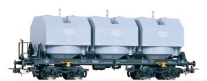 PIKO 54450-6 H0 - Wagon kubełkowy do transportu wapna typ Slmmp DR