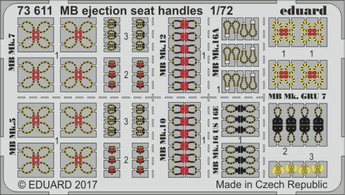Przejdź do produktu EDUARD 73611 - 1:72 MB ejection seat handles