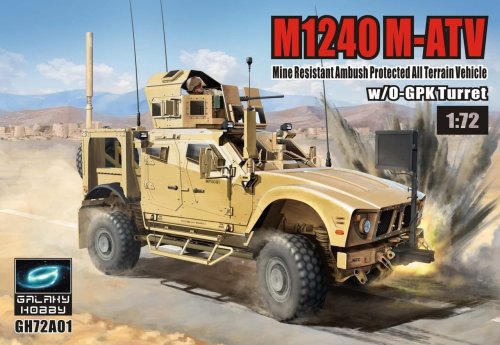 Przejdź do produktu GALAXY HOBBY GH72A01 - 1:72 M-1240 M-ATV w/ O-GPK Turret