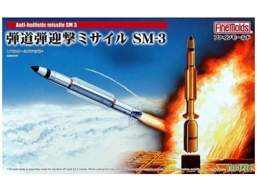 Przejdź do produktu FINE MOLDS FP28 - 1:72 Anti-Ballistic Missile SM-3