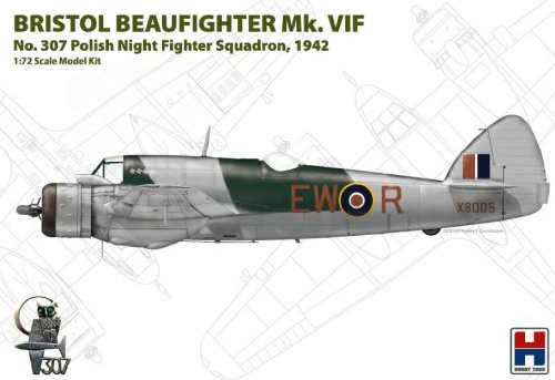 Przejdź do produktu HOBBY 2000 72003 - 1:72 Beaufighter Mk. VIF 307 Polish Night Fighter Squadron