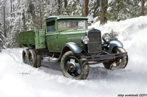 Przejdź do produktu HOBBY BOSS 83837 - 1:35 Soviet GAZ-AAA Cargo Truck