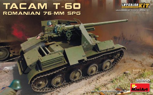 Przejdź do produktu MINIART 35240 - 1:35 Romanian 76-mm SPG Tacam T-60 w/ interior