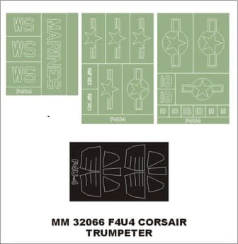 Przejdź do produktu MONTEX MM32066 - 1:32 F4U-4 Corsair