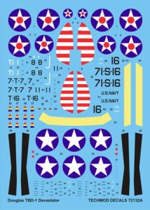 TECHMOD 72132 - 1:72 Douglas TBD-1 Devastator