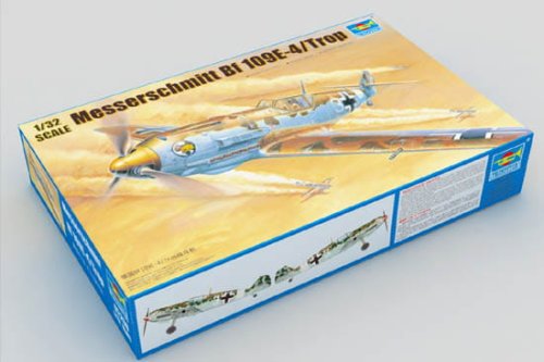 Przejdź do produktu TRUMPETER 02290 - 1:32 Messerschmitt Bf 109E-4/Trop