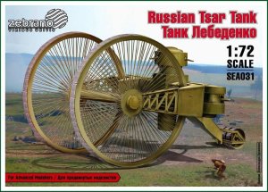 ZEBRANO SEA031 - 1:72 Lebedenko Tank (Tsar Tank)
