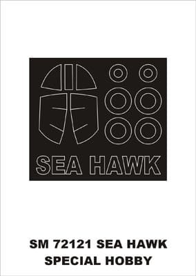 Przejdź do produktu MONTEX SM72121 - 1:72 Sea Hawk