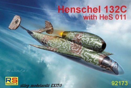 Przejdź do produktu RS MODELS 92173 - 1:72 Henschel 132 C with HeS 011