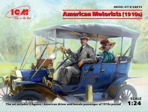 ICM 24013 - 1:24 American Motorists 1910 s