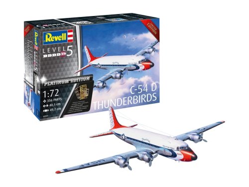 Przejdź do produktu REVELL 03920 - 1:72 C-54D Thunderbirds Platinum Edition