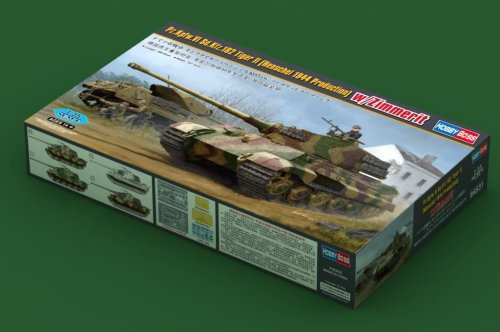 Przejdź do produktu HOBBY BOSS 84531 - 1:35 Pz.Kpfw.VI Sd.Kfz.182 Tiger II Henschel 1944 Production