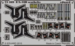 Eduard 73369 - 1:72 F/A-18D seatbelts